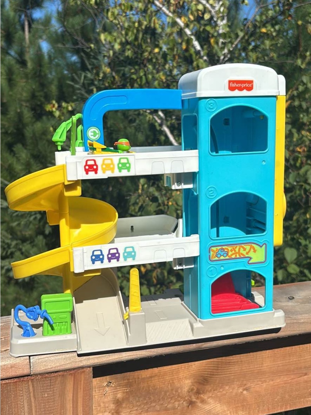 Discontinued fisher price gas station